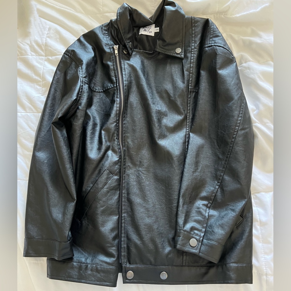 Princess Polly Faux Leather Jacket